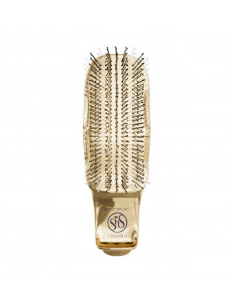 Масажна Щітка S-Heart-S Scalp Brush World Premium Short Gold